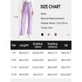 thumbnail image 2 of Usaibhir Girls Cargo Pants Casual Drawstring Jogger Sportswear Parachute Pants 7-14T, 2 of 8