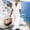 White, variant on Women Beach Maxi Dress Summer 2026 Solid Color V-Neck Short Sleeve Casual Dresses Elegant Loose Flowing Boho Long Dress for Daily Wear Pink M