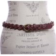 thumbnail image 3 of Women's 1" Skinny Narrow Braided Woven Non-Leather Vintage Belt, 3 of 3