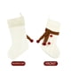 thumbnail image 5 of RKSTN christmas deals Christmas Socks In Apron Christmas Stocking Knitted Christmas Decorations Stocking Red White With Pockets Letter Stockings For Family, 5 of 8