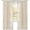 Cream Beige, variant on Dark Brown Wooden Sheer Curtains 84 Inches Long, Farmhouse Vintage Distressed Rustic Light Filtering Window Curtains for Living Room, Rod Pocket Voile Sheer Curtain Drapes, 52"W x 84"L, 2 Panels