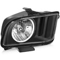 thumbnail image 5 of cciyu Headlight Assembly For Ford For Mustang 2005-2009 Black Housing Clear Len Driver & Passenger Side Headlamps, 5 of 5
