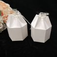 thumbnail image 1 of Caja de Papel Kraft para dulces, farol hexagonal, recuerdo de boda con cuerda, fiesta de cumpleaños decoración para, San Valentín y Navidad, 25/50 piezas, 1 of 4