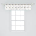thumbnail image 2 of Ambesonne Hedgehog Window Valance, Sketch Art Illustration, 54" X 12", Pale Orange Pale Grey, 2 of 3