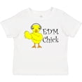 thumbnail image 3 of Inktastic EDM Chick Text Girls Toddler T-Shirt, 3 of 5