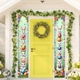 thumbnail image 4 of Easter Door Banner Couplet Hanging Holiday Decor Polyester Fabric 12.00X70.80 Inches Front Entry Decoration, 4 of 6