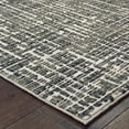 thumbnail image 2 of HomeRoots 508338 2 x 8 ft. Gray & Ivory Abstract Power Loom Stain Resistant Runner Area Rug, 2 of 6