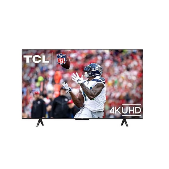 Restored TCL 43" S Class 4K UHD HDR Dolby Vision Dolby Atmos Audio LED Motion Rate 240 Deep Learning AI Smart TV with Google TV 43S571G