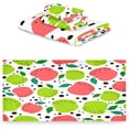 thumbnail image 2 of Coolnut Fruits Bathroom Towel Set of 3 with Hand Towel, Wash Cloths & Bath Towel, Extra Aborbent Soft Towels Set Decor for Bathing Home Shower Wash cloth, 2 of 7