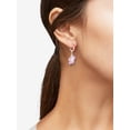 thumbnail image 2 of Way to Celebrate Halloween Cute Mini Hoop Earring Trio, Heart, Flower and Monster Face, Pink, 3 Pairs, 2 of 3