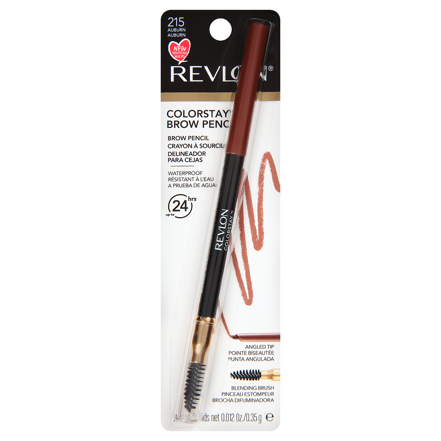 Pack of 4-Revlon ColorStay Brow Pencil, Auburn0.01 oz - Walmart.com
