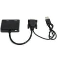 thumbnail image 4 of Interface SplitterMultimedia, Multimedia Interface Adapter Practical Multi-Port  For Office For Computer For Home Black, 4 of 8