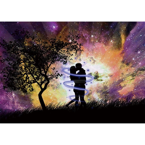 Taladro diamante pintura (DE8188) 5D DIY amantes completos punto de cruz bordado mosaico 20X30cm FLhrweasw Nuevo