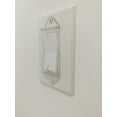 thumbnail image 5 of JSP Manufacturing 1 Gang Clear Rocker Switch & Outlet Cover Guard Plate (2 Pack), 5 of 9