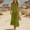 Z01#Green, variant on Plus Size Dresses For Women Summer V Neck Short Sleeve Loose Printing Casual Beach Vacation Long Dress