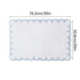 thumbnail image 3 of Carpet 2 Scallop Bathroom Rugs Shaped Rugs Clean Rugs Make The More Comfortable, 3 of 4