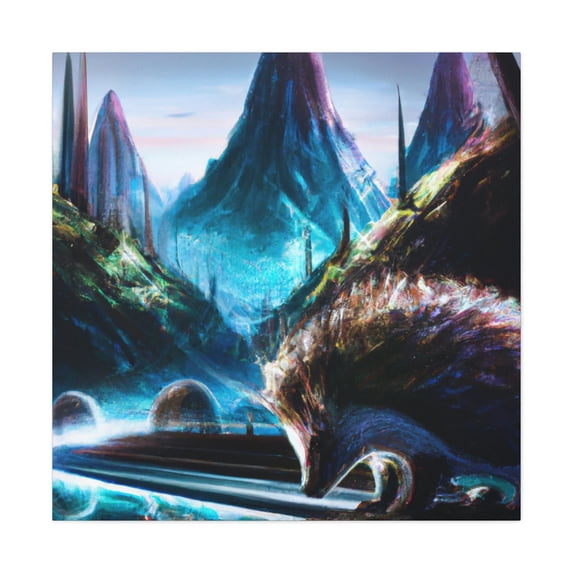 Hedgehog on Canvas - Canvas