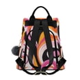thumbnail image 2 of FORMRS Women's Travel Backpack Purse Anti-theft Hidden Pockets Casual Shoulder Bag, Swirling Circles, 2 of 7