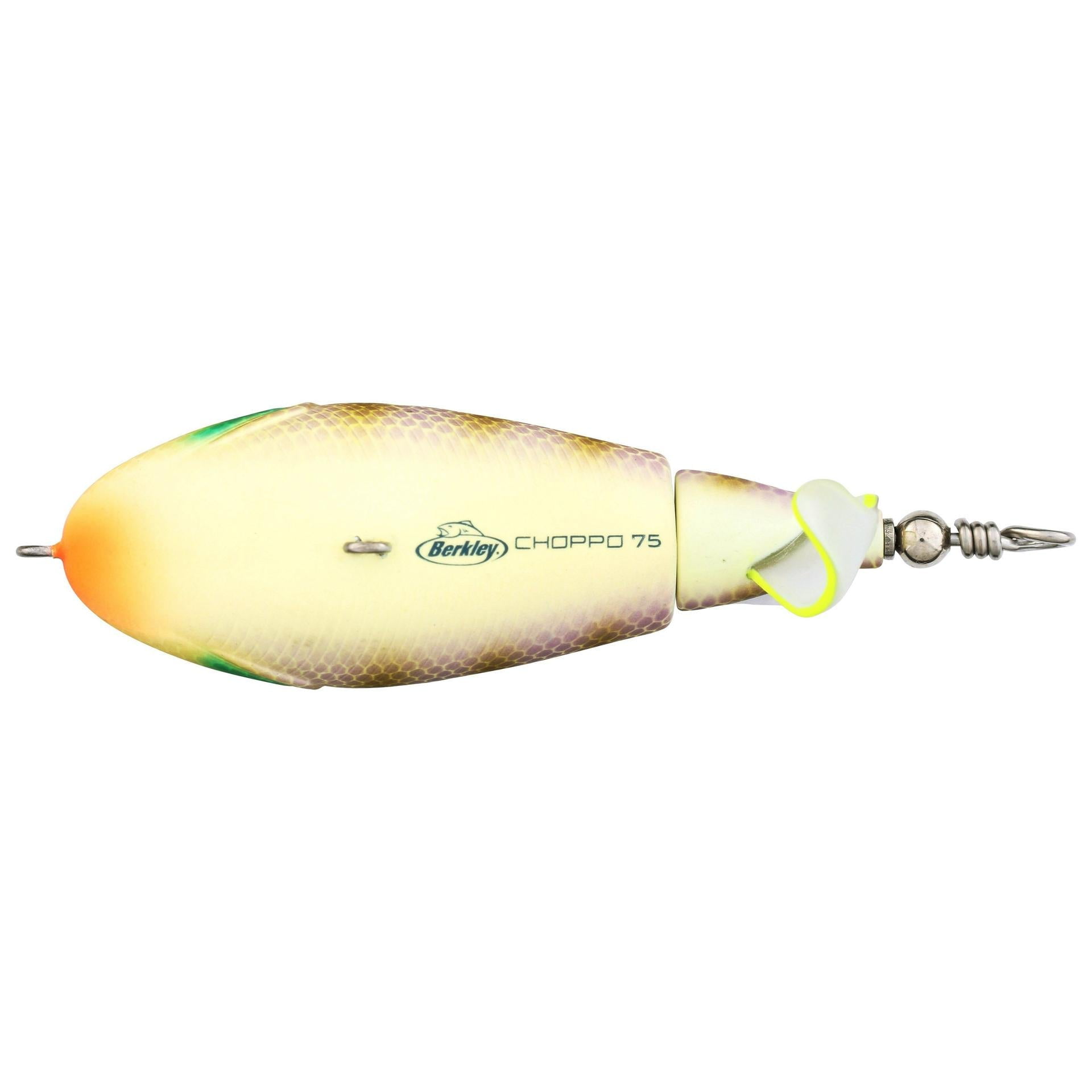 (2 pack) Berkley Choppo Topwater Fishing Lure, MF Bluegill, Size 90