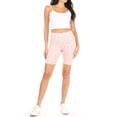 thumbnail image 4 of Women's Casual High Waist Workout Stretch Active Biker Shorts Pants, 4 of 5
