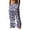 ZA Blue,Sky Blue,Light Blue,Navy,Black,Grey,White, variant on Summer Pants For Mens 2025 Long Recreation Fitted Baggy Leopard 3D Print Digital Lightweight Straight Trousers Casual Trouser