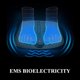 thumbnail image 4 of Household Electric Muscle Stimulation Bioelectricity Foot Massager Relaxation Massage Relieve Soreness Reduce Fatigue Folded Portable, 4 of 4