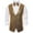 Gold, variant on Pisexur Men's Shiny Sequins Vest Formal V-Neck Slim Fit Party Nightclub Stylish Vest Waistcoat with Pockets for Party Dinner Prom