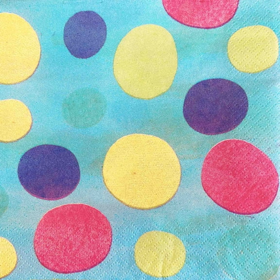 Colorful Polka Dots Small Napkins (16ct)