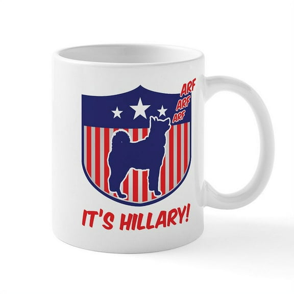 CafePress - It's Hillary Mug - 11 oz Ceramic Mug - Novelty Coffee Tea Cup
