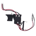thumbnail image 1 of Electric Drill Switch, 16A Durable ABS Drill Control Switch 7.2-24V DC Wide Compatibility Reversible  for Power Tools, 1 of 7