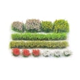 thumbnail image 3 of Bunblic DIY Miniature Grass Tufts Artificial Grass Modeling Versatile Flower Cluster for Architecture Building Train Landscape Style A, 3 of 7