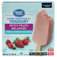 thumbnail image 2 of Barres smoothies au yogourt Petits fruits mélangés 480 mL (6 x 80 mL), 2 of 5