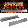 thumbnail image 5 of 2pcs Kebab Rack Kebab Stands Skewer Holder for Barbecue for Kitchen, 5 of 5