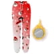 thumbnail image 3 of Gibobby pantalones negros mujer Mujer Otoño e Invierno Casual moda Navidad divertido impreso cintura elástica pantalones deportivos pantalones casuales (Rojo, M), 3 of 5