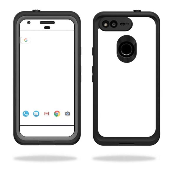 MightySkins LIFGOPIXL-Solid White Skin for Lifeproof Fre Google Pixel XL 5.5 in. Case Wrap Cover Sticker - Solid White