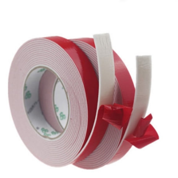 LOLIPPYY Black PE Foam Double-Sided Mounting Tape Strong Adhesive for Doors, , and Home Use