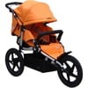 Tike Tech All Terrain X3 Sport Single Stroller, Orange