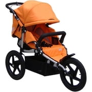 Tike Tech All Terrain X3 Sport Single Stroller, Orange