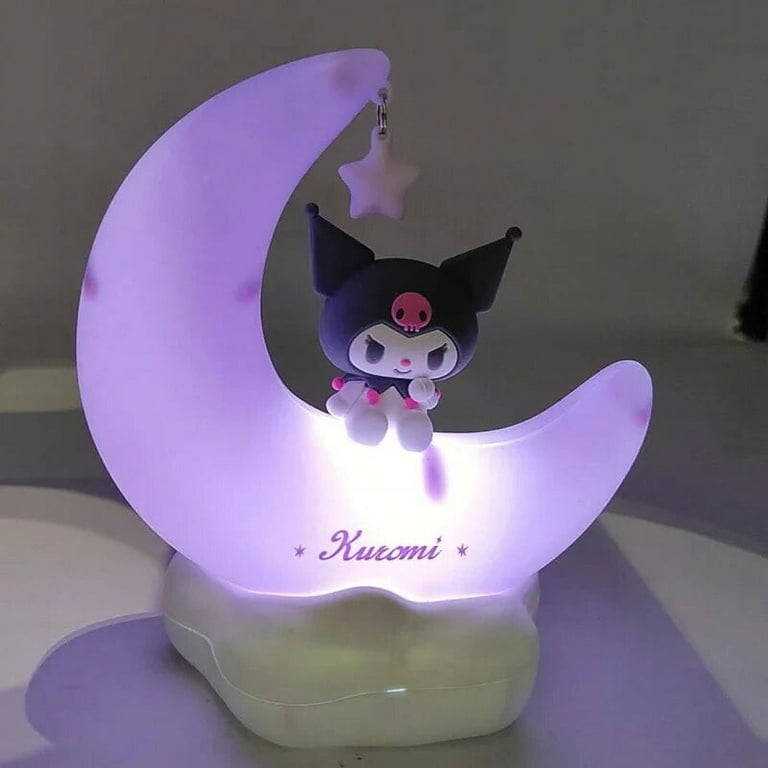 Sanrio Moon LED Light Anime Kuromi Cinnamonroll Kawaii