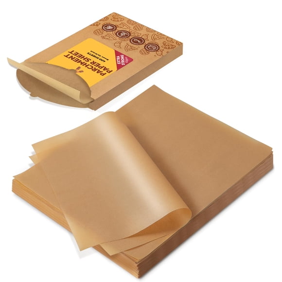 Hojas de papel pergamino Katbite 400 sin blanquear, 12 x 16 pulgadas, 400 unidades