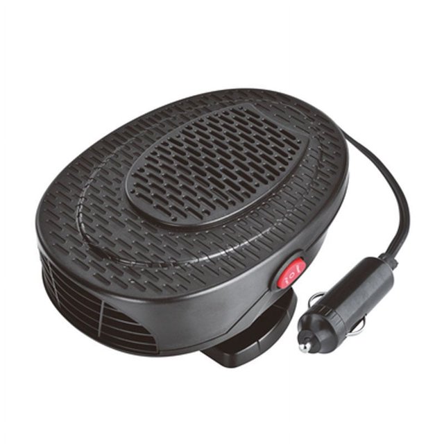 Descongelador del calentador del automóvil, Calentador portátil del parabrisas del automóvil Desempañador del ventilador Calentamiento rápido 30S, Encendedor de cigarrillos 12V150W 2 en 1 Ca