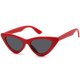 thumbnail image 1 of Gafas de sol IOHLNG retro vintage con montura roja y lentes grises, 1 of 5