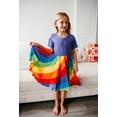 thumbnail image 3 of Purple Rainbow Twirly Dress, 3 of 9