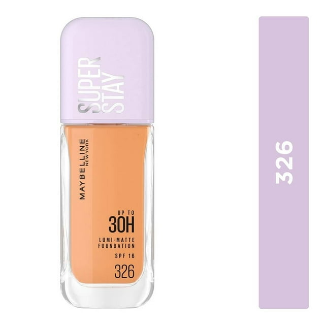 Base de maquillaje Maybelline Superstay Lumi Matte tono 326, 40 ml