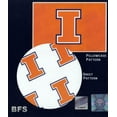 thumbnail image 3 of University of Illinois Illini X-Long Twin Sheet Set with Pillow Case, 3 of 3