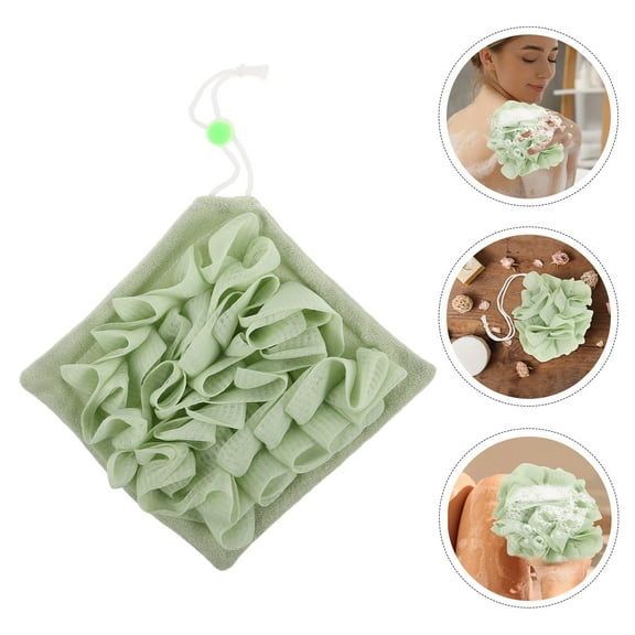 Toyvian Body Washcloth Shower Sponge Mens Shower Scrubber Exfoliating Body Scrubber 1Pack