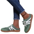 thumbnail image 7 of Willtoo Women's Retro Lace-Up Sneakers, Classic Suede & Mesh Walking Shoes, Comfortable Non-Slip Casual Tennis Shoes, 7 of 7