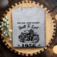 thumbnail image 3 of Jollimate Vintage 1956 Motorcycle Shirt, Built To Last Retro Men's T-Shirt, Not Old Just Classic Graphic Tee, 3 of 6