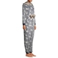 thumbnail image 5 of Secret Treasures Women's and Women's Plus Faux Fur Trimmed Union Suit, 5 of 6