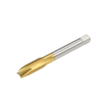 

Spiral Point Plug Threading Tap M10 x 1.5 Thread Ground Threads H2 3 Flutes HSS 6542 Titanium Coated